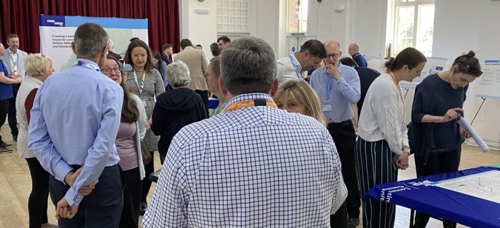 East West Rail Consultation meeting in Stewartby. 